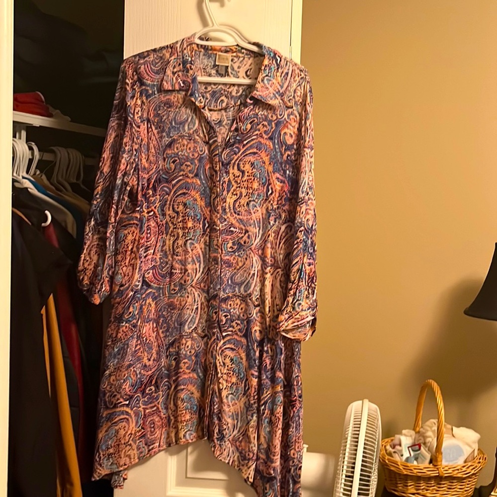 Long asymmetrical top